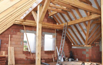 Pwllgloyw attic trusses